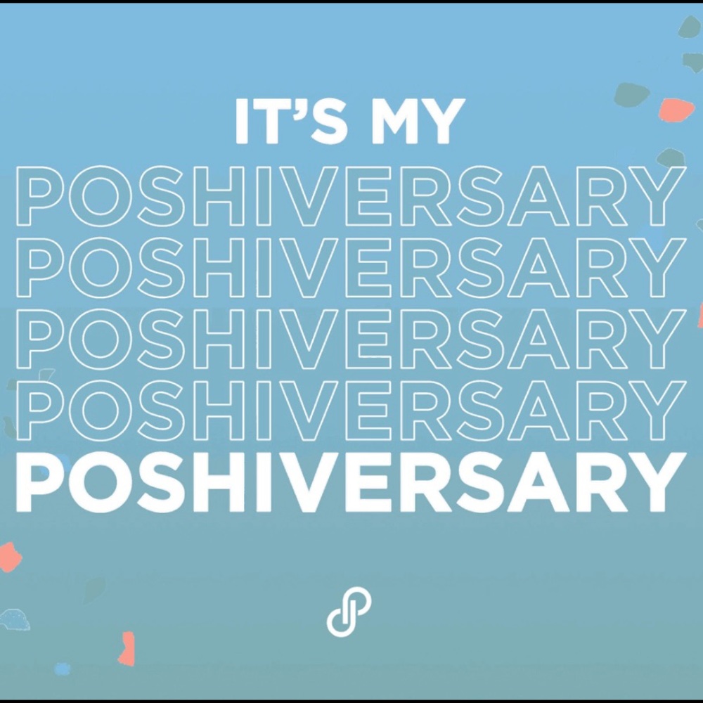 As of today - 8 years of Poshmark fun!!!